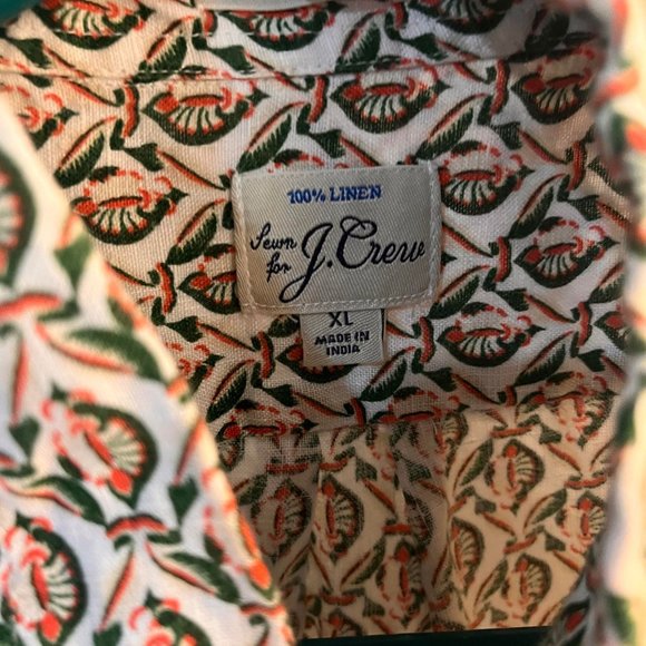 J. Crew Linen Button Down - Picture 2 of 2